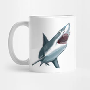 Cute Shark Drawing Mug